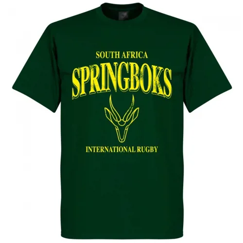 Zuid Afrika Rugby T-Shirt Springboks - Groen