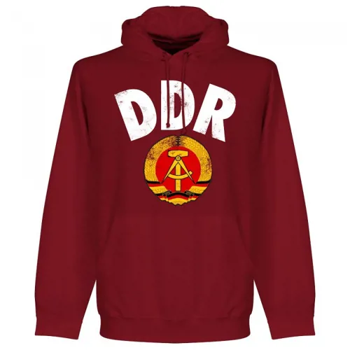 DDR logo hoodie - Rood 