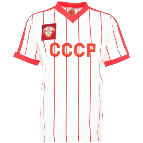 Sovjet Unie retro uitshirt jaren '80 - Wit/Rood