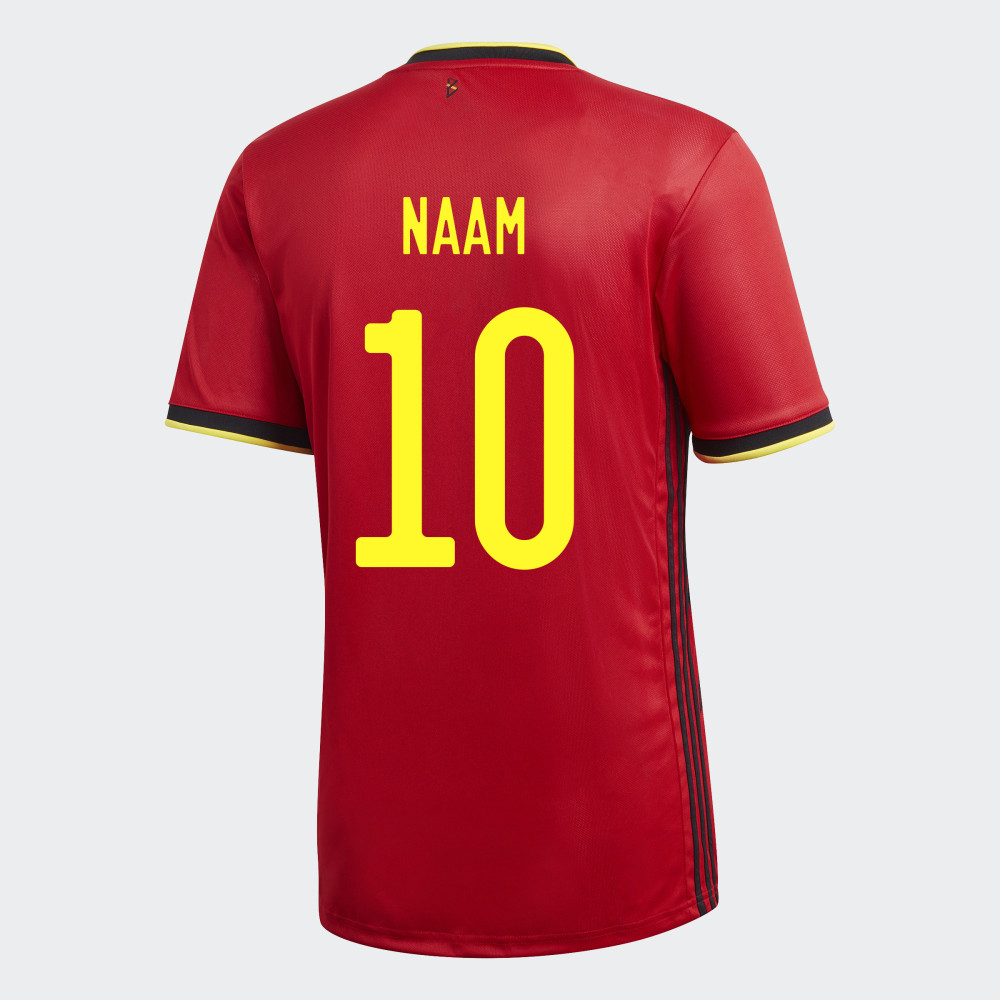 oranje voetbalshirt met naam