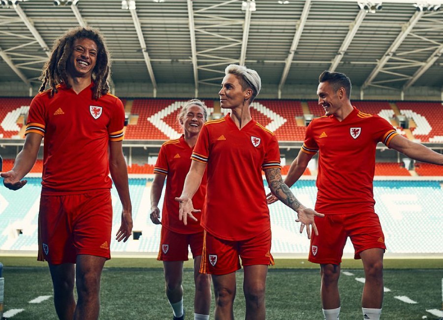 Wales thuisshirt 2020-2021