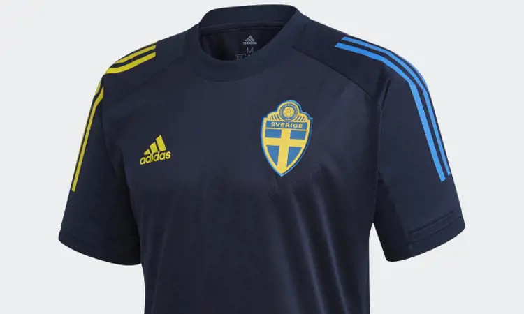 Zweden trainingsshirt en polo Euro 2020