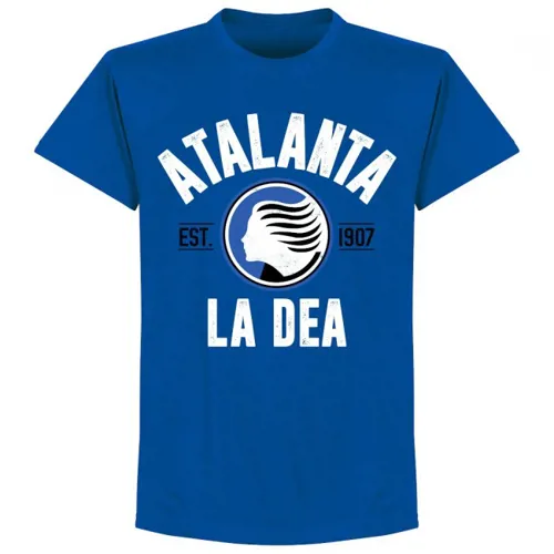 Atalanta Bergamo t-shirt EST 1907 - Blauw