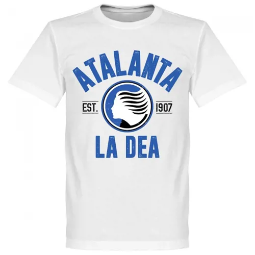 Atalanta Bergamo t-shirt EST 1907 - Wit