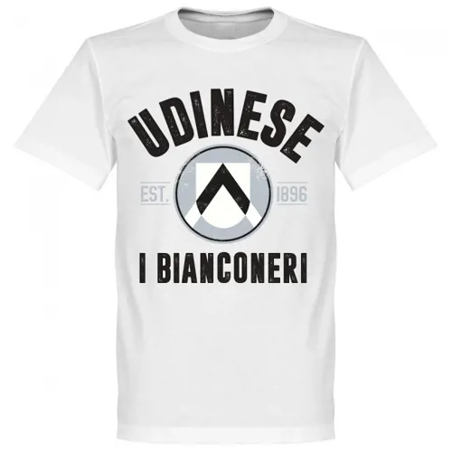 Udinese Calcio T-Shirt EST 1896 - Wit