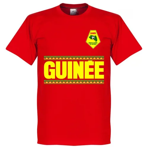 Guinea team t-shirt - Rood