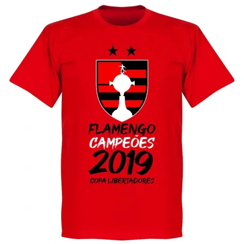 Flamengo Copa Libertadores 2019 winners t-shirt - Rood