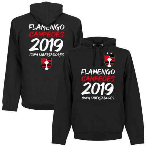 Flamengo Copa Libertadores 2019 winners hoodie -Zwart 