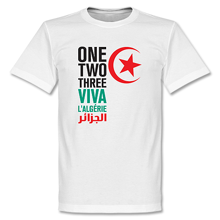 Viva L'Algerie T-Shirt - Wit