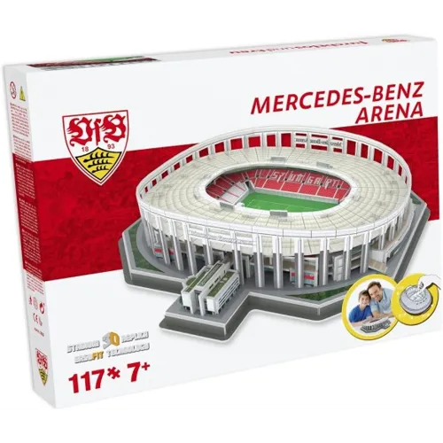 VFB Stuttgart Mercedes Benz Arena 3D Stadion Puzzel