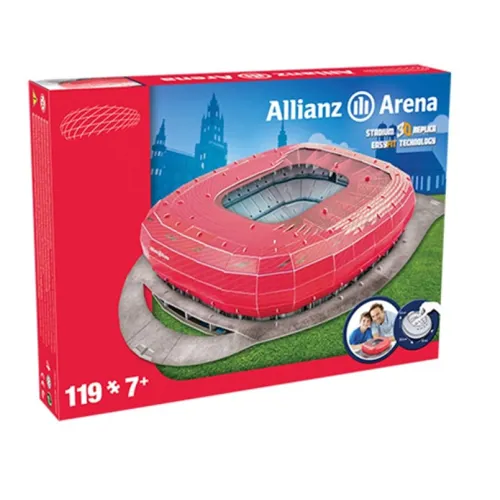 Bayern München Allianz Arena Stadion 3D Puzzel