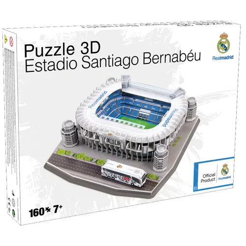 Real Madrid Estadio Santiago Bernabeu 3D Puzzel 