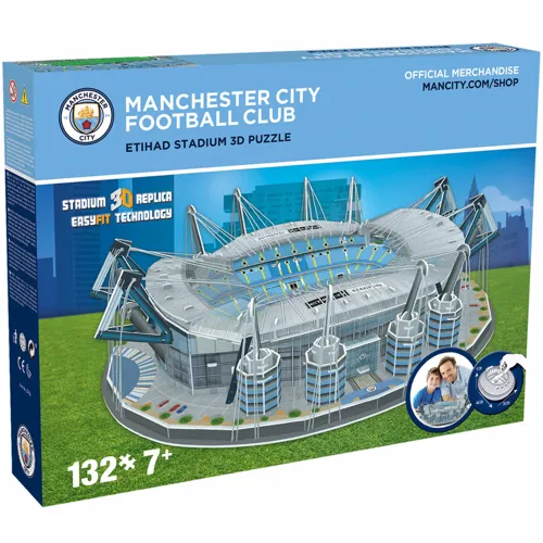 Manchester City Etihad Stadium 3D Puzzel 