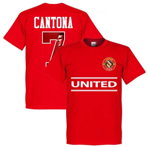 Manchester United Cantona Gallery Team T-Shirt 