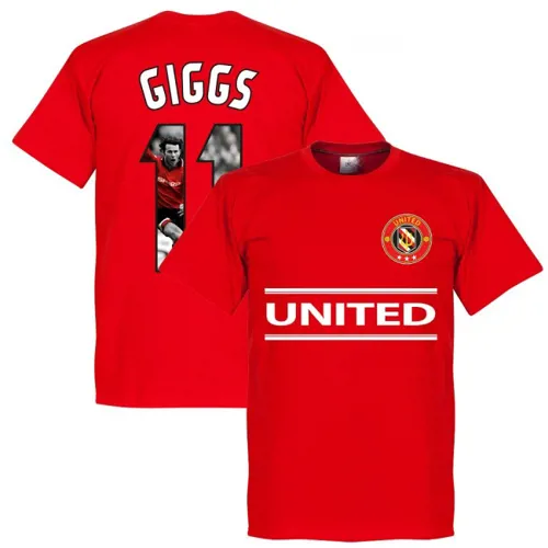 Manchester United Ryan Giggs Gallery Team T-Shirt 