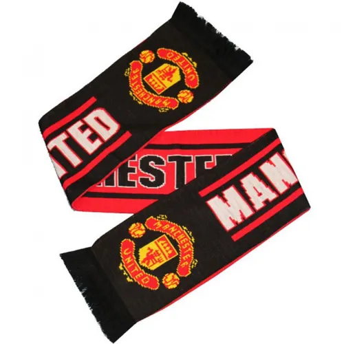 Manchester United sjaal - Zwart/Rood