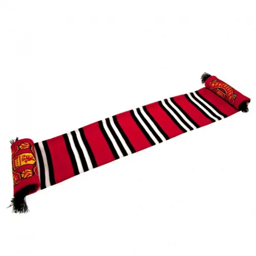 Manchester United bar sjaal - Zwart/Rood/Wit