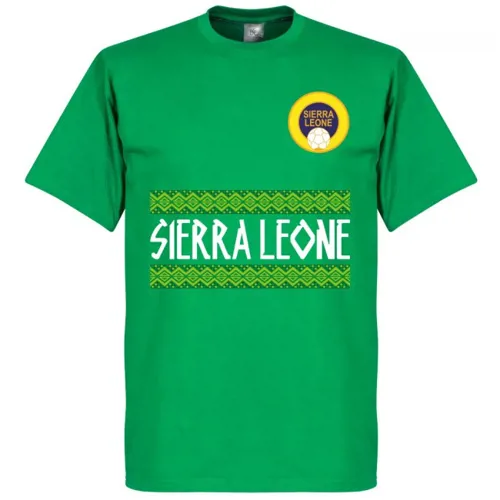 Sierra Leone Team T-Shirt - Groen