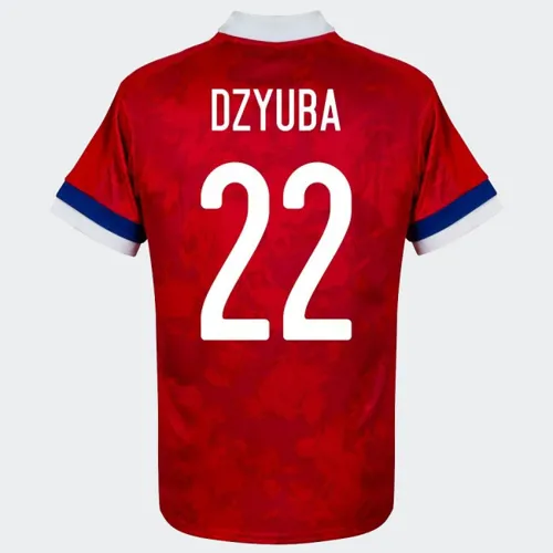 Rusland voetbalshirt Dzyuba