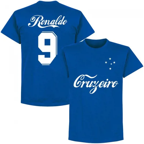 Cruzeiro Team T-Shirt Ronaldo - Blauw