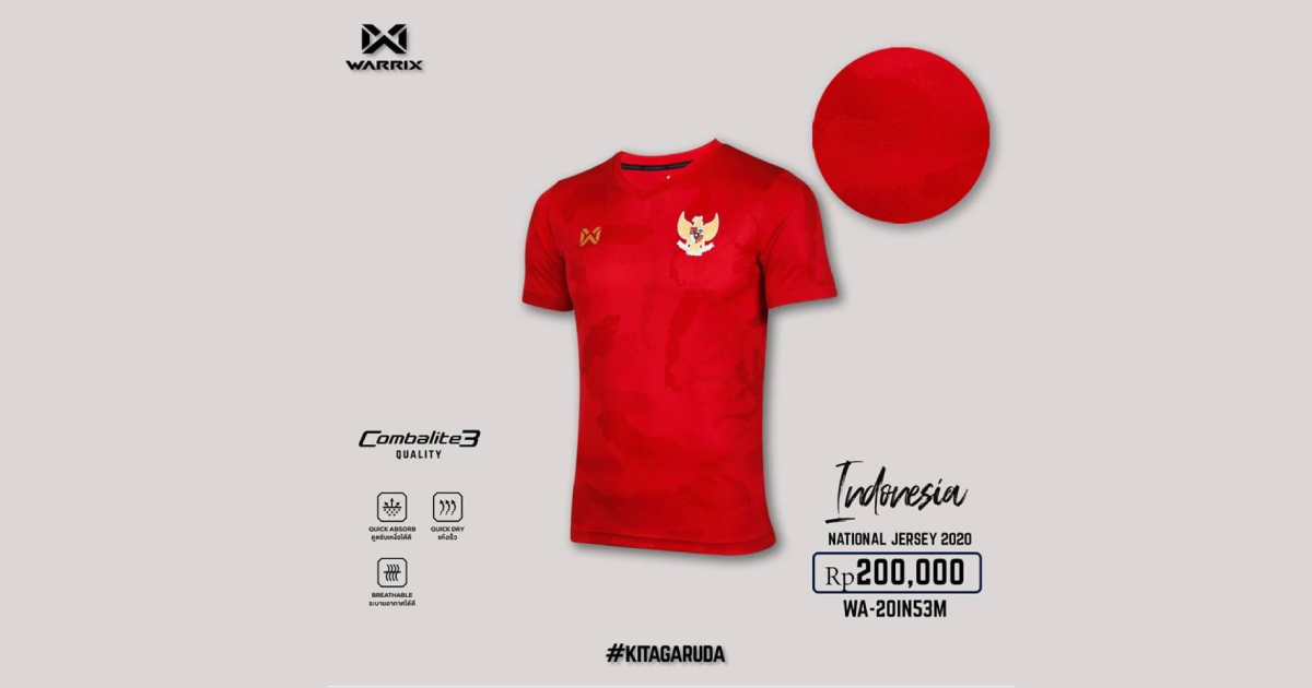 Indonesie voetbalshirts 2020-2021