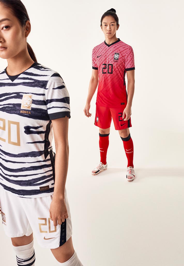 Zuid Korea tenues 2020-2021 Nike