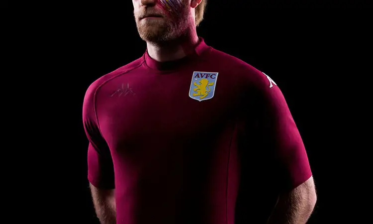 Aston Villa Kappa Kombat XX voetbalshirt 2020