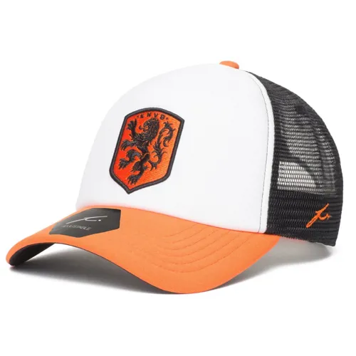 Nederlands Elftal KNVB Trucker Cap - Zwart/Wit/Oranje