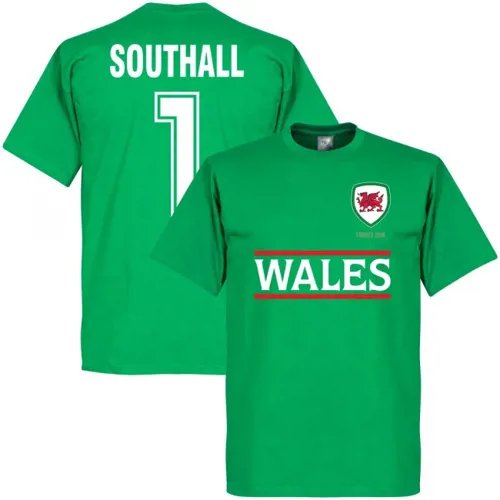 Wales Southall Keeper Team T-Shirt - Groen
