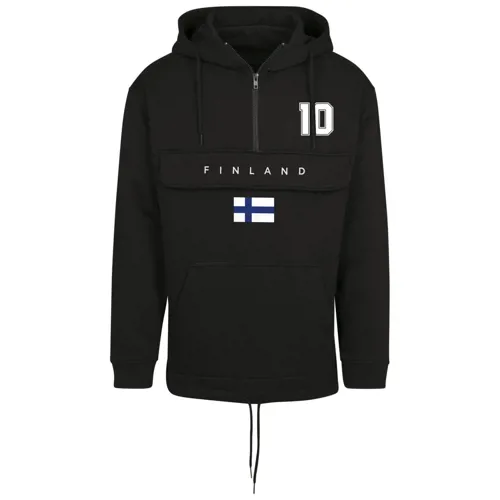 Finland anorak hoodie FC Eleven - Zwart 