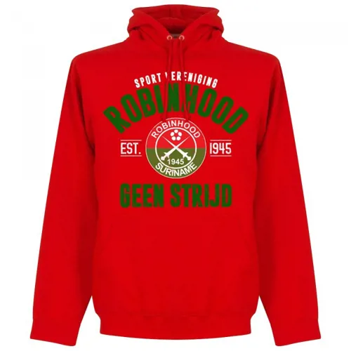 SV Robinhood hoodie EST 1945 - Rood
