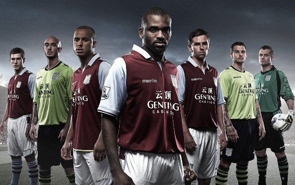 Aston Villa thuisshirt 2012/2013 