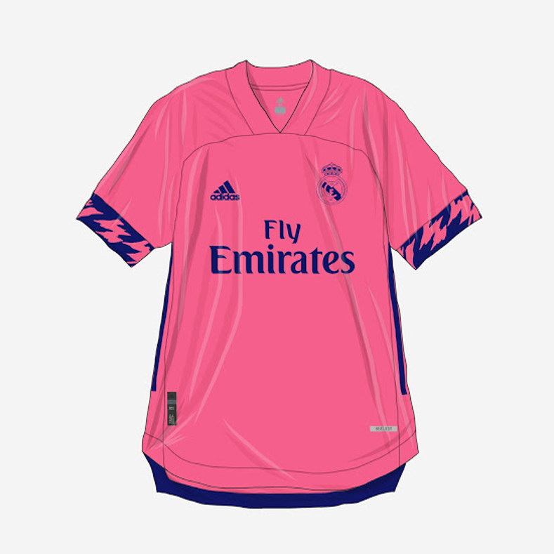 Real madrid official website with news, photos, videos and sale of tickets for the next matches. Roze Real Madrid uitshirt 2020-2021 gelekt - Voetbalshirts.com