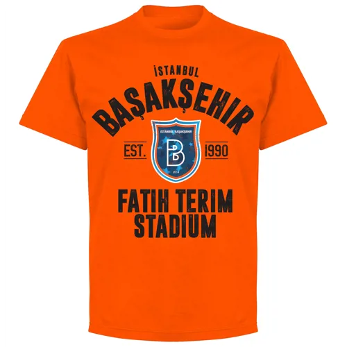 Istanbul Basaksehir T-Shirt EST 1990 - Oranje