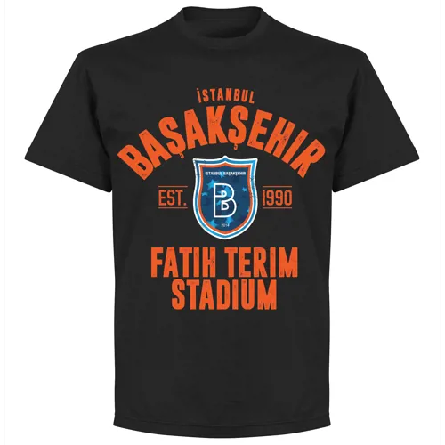 Istanbul Basaksehir T-Shirt EST 1990 - Zwart