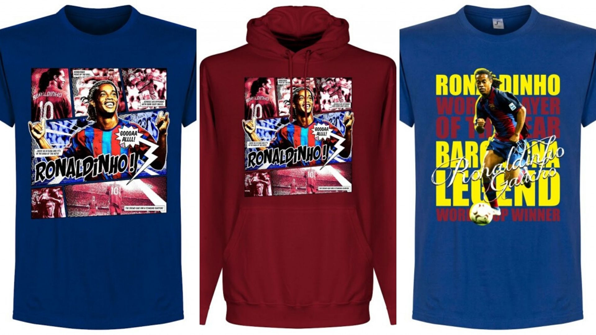 Ronaldinho t-shirts