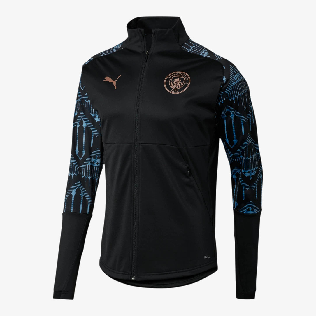 Manchester City trainingsjack 2020-2021 - Zwart