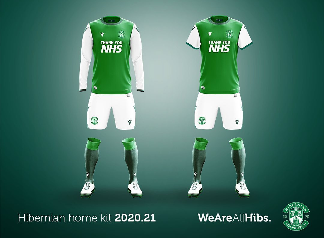 Hibernian voetbalshirt 2020-2021