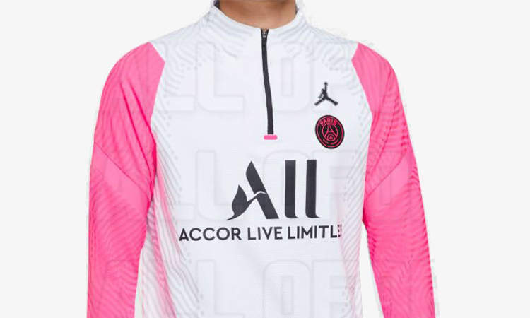 Roze Paris Saint Germain Trainingspak 2020 2021 Jo Voetbalshirts Com