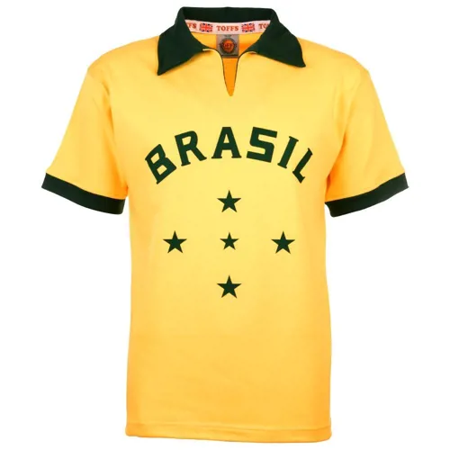 Brazilië retro voetbalshirt jaren '60