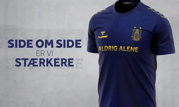 Brondby IF Never Alone voetbalshirt 2020