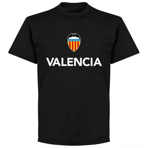 Valencia Retro Team T-Shirt - Zwart