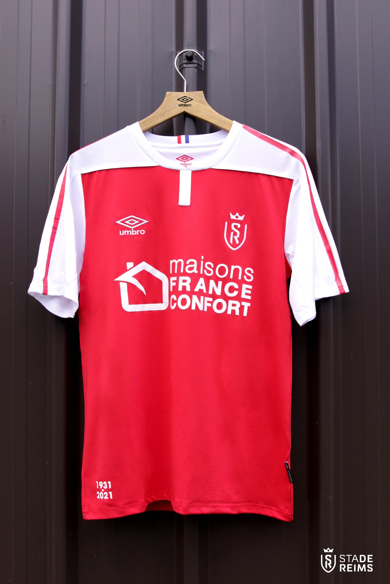 Stade De Reims thuistenue 2020-2021