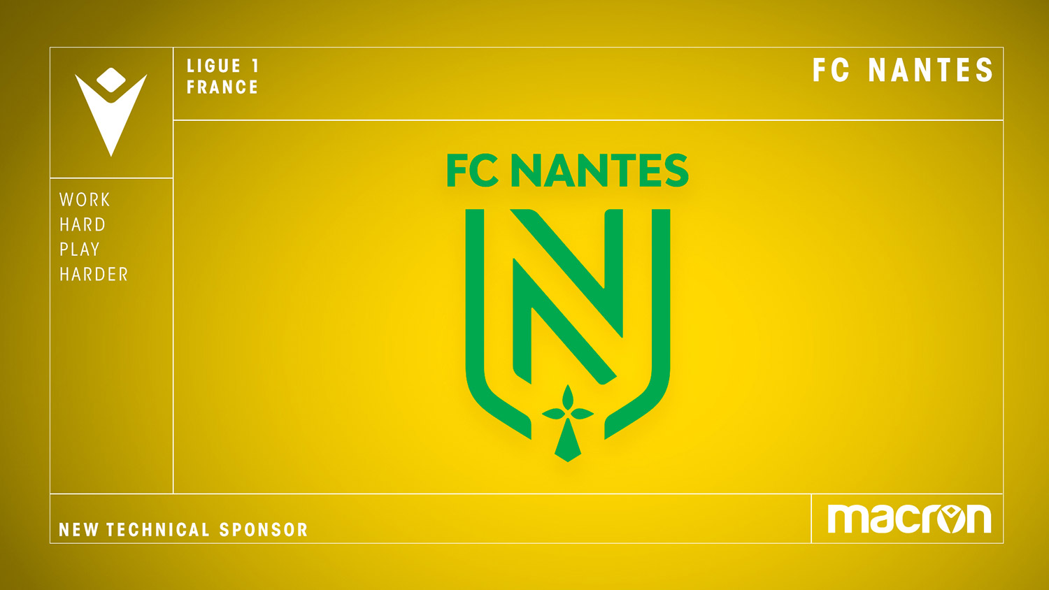 Macron kledingsponsor FC Nantes