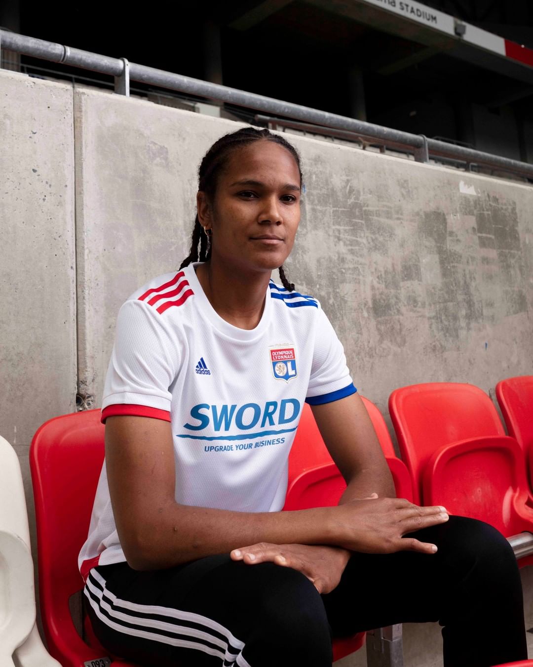 Olympique Lyon dames voetbalshirt 2020-2021