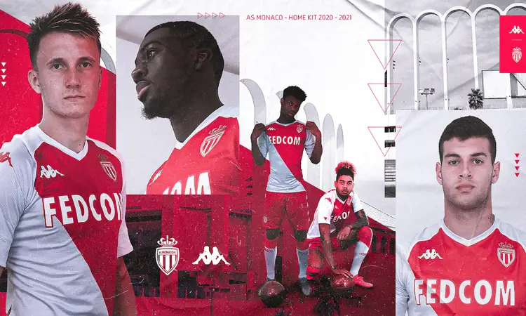 AS Monaco thuisshirt 2020-2021
