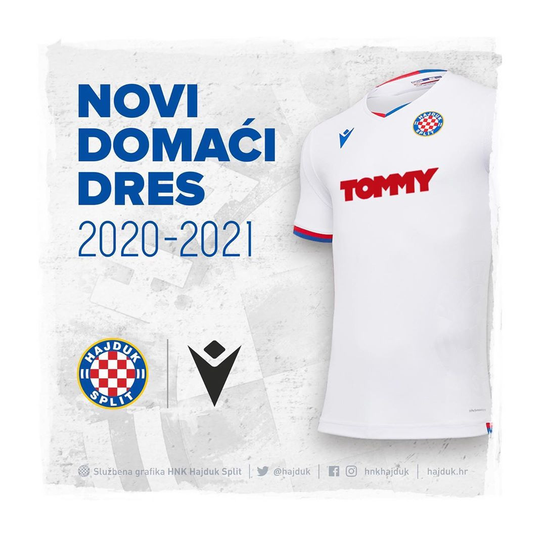 Hajduk Split thuisshirt 2020-2021