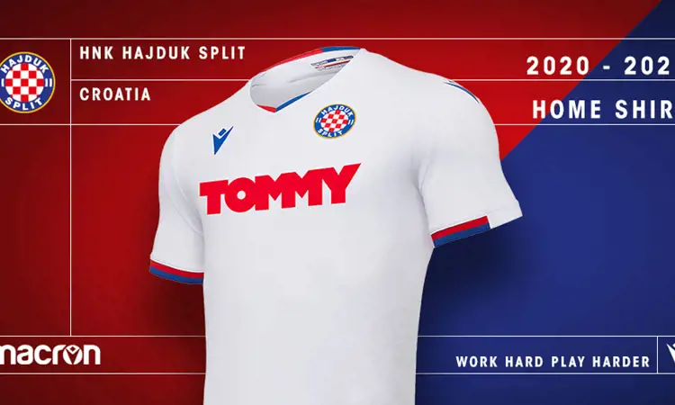 Hajduk Split thuisshirt 2020-2021