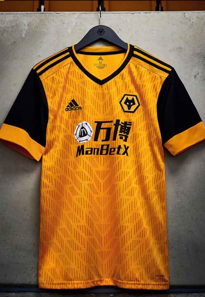 Wolverhampton Wanderers thuisshirt 2020-2021