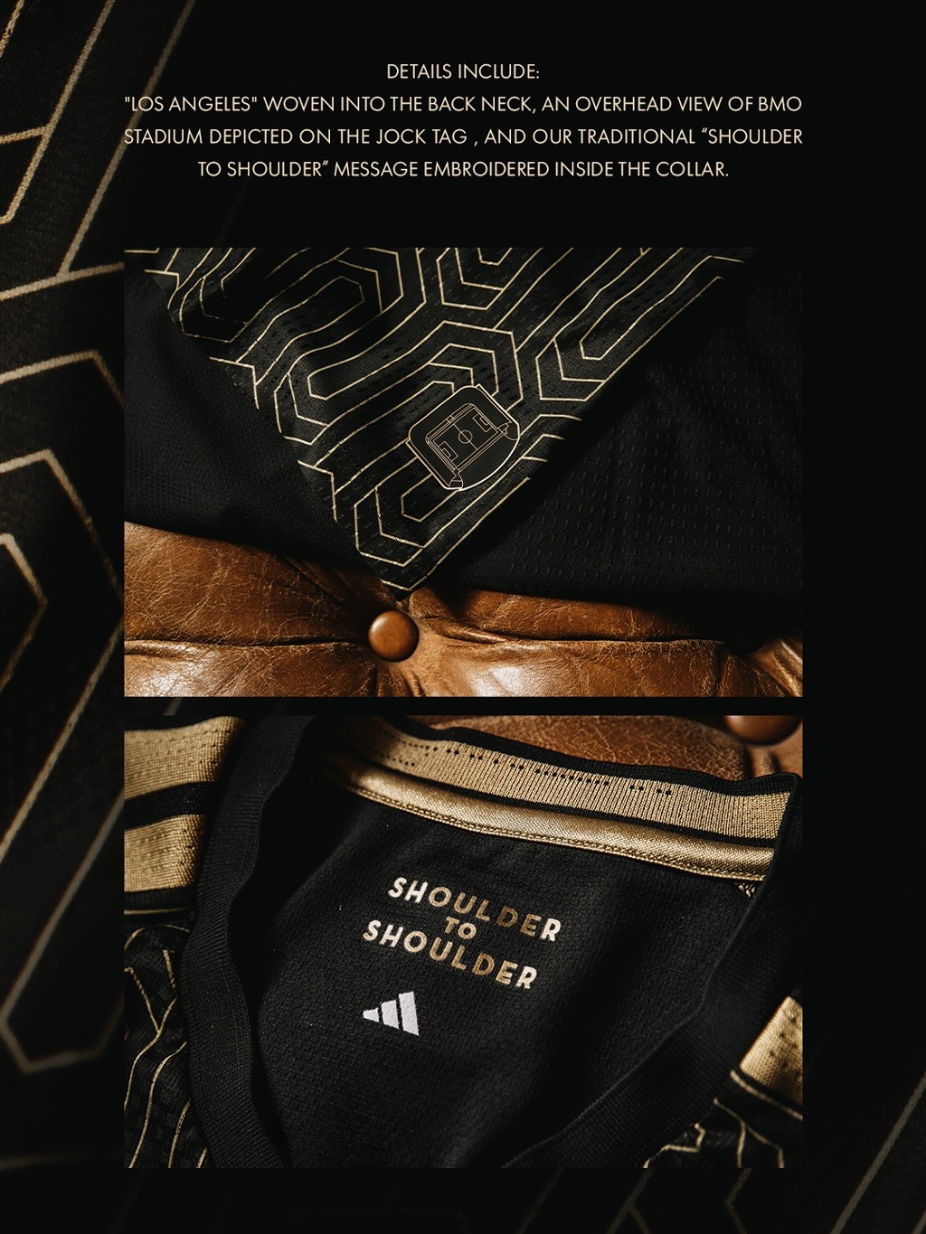 Los Angeles FC thuisshirt 2026-2027 heeft Art Deco stijl